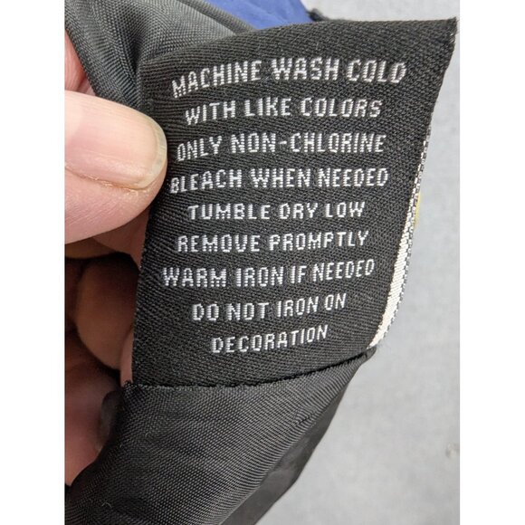 Encrypted Supply Jacket Mens Large Colorblock NON-STOP Hooded Windbreaker - Picture 10 of 10